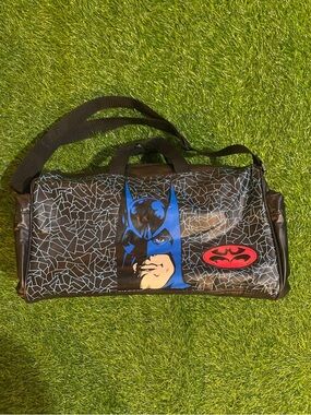 Vintage 1990s dc comics the Batman superhero mini duffle bag